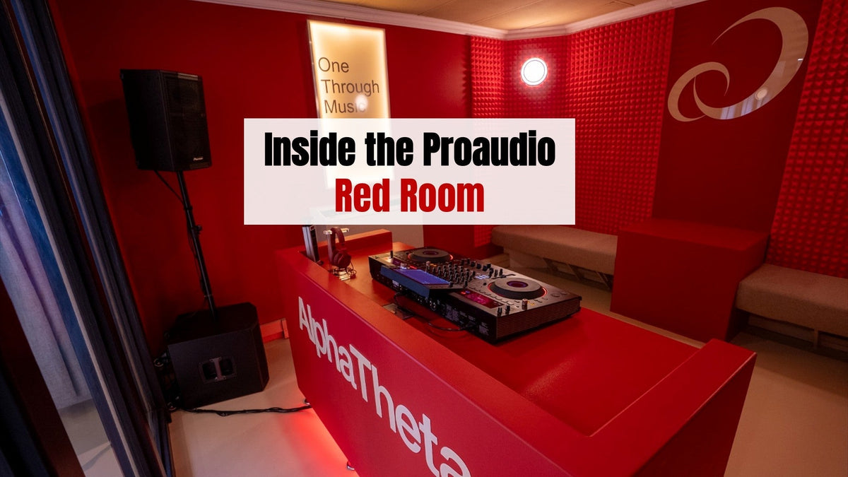 A Look Inside the Proaudio Red Room | South Africa’s Electronic Music Movement