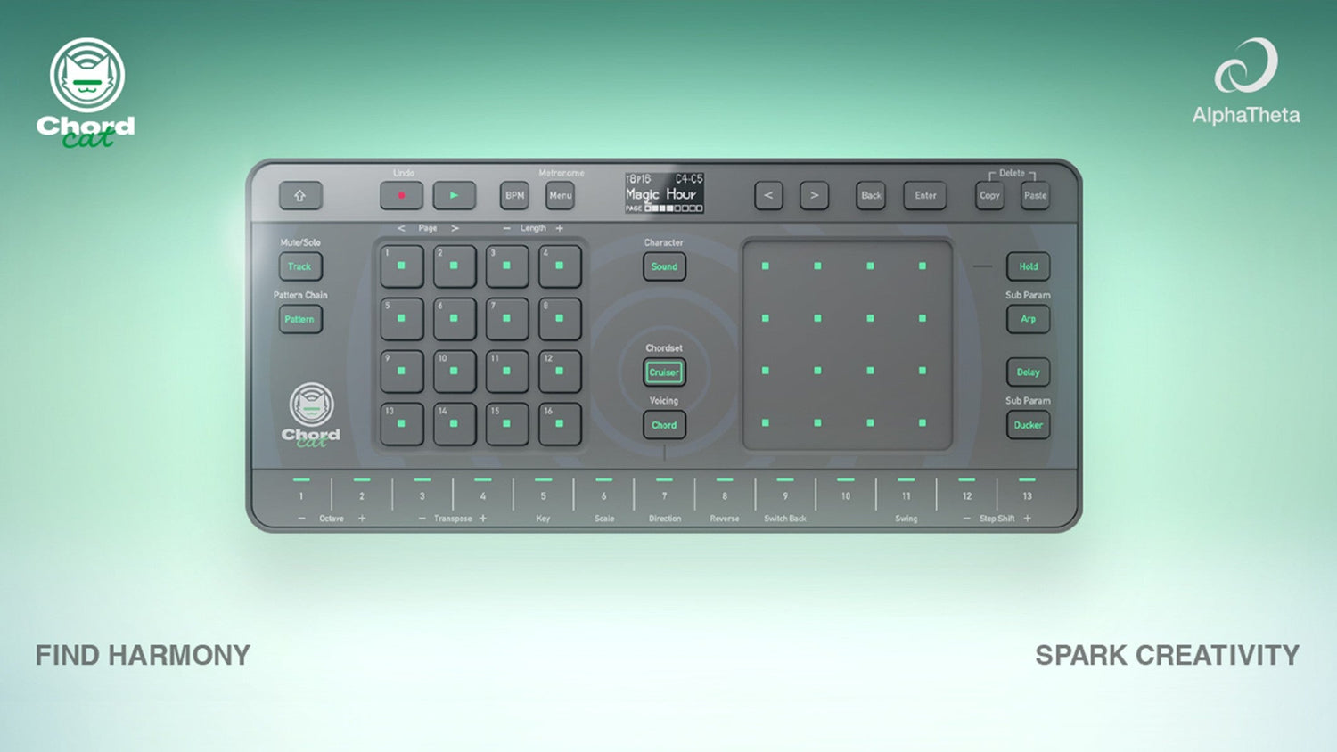 AlphaTheta Chordcat – Unlock Creativity with Intuitive Chords and Beats