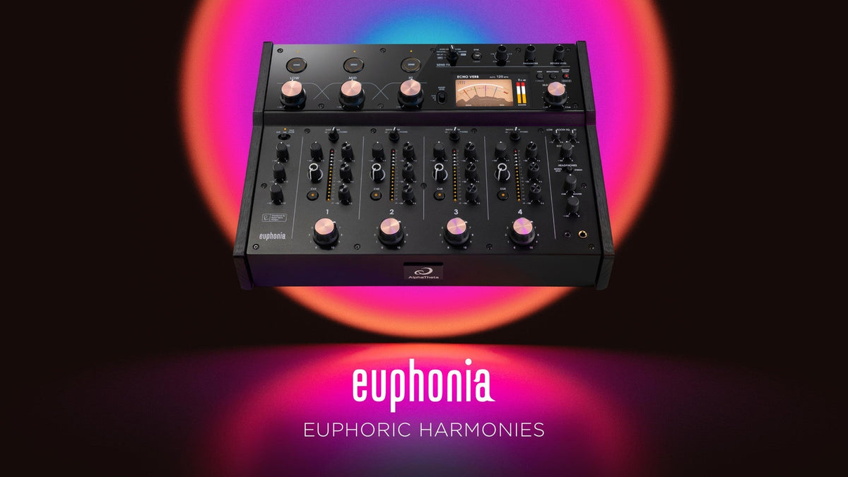 AlphaTheta Euphonia Rotary Mixer – The Art of Mixing Reimagined