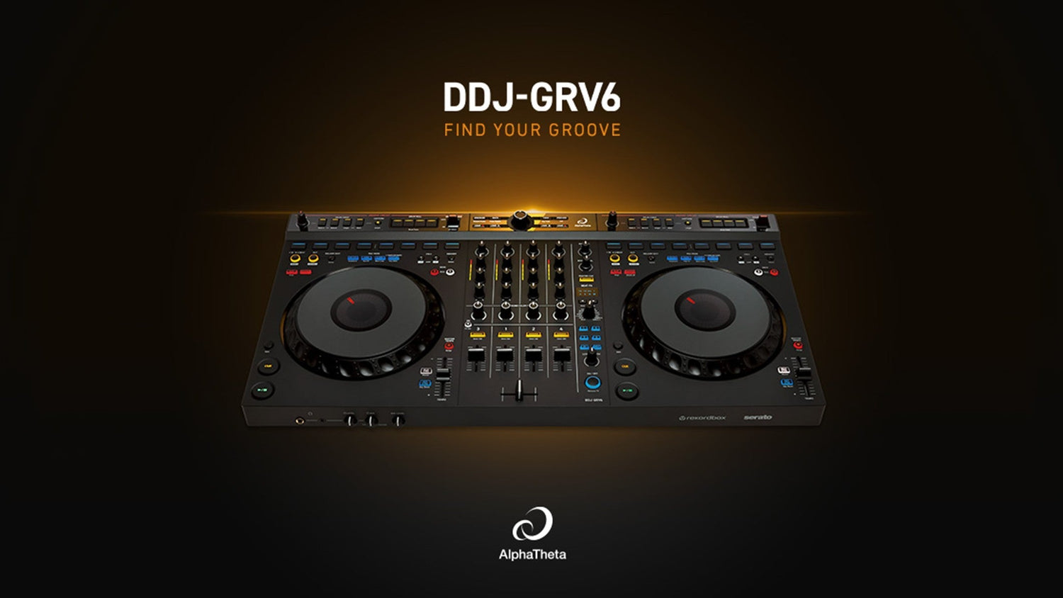 AlphaTheta DDJ-GRV6: 4-Channel Club-Inspired DJ Controller – Find Your Groove