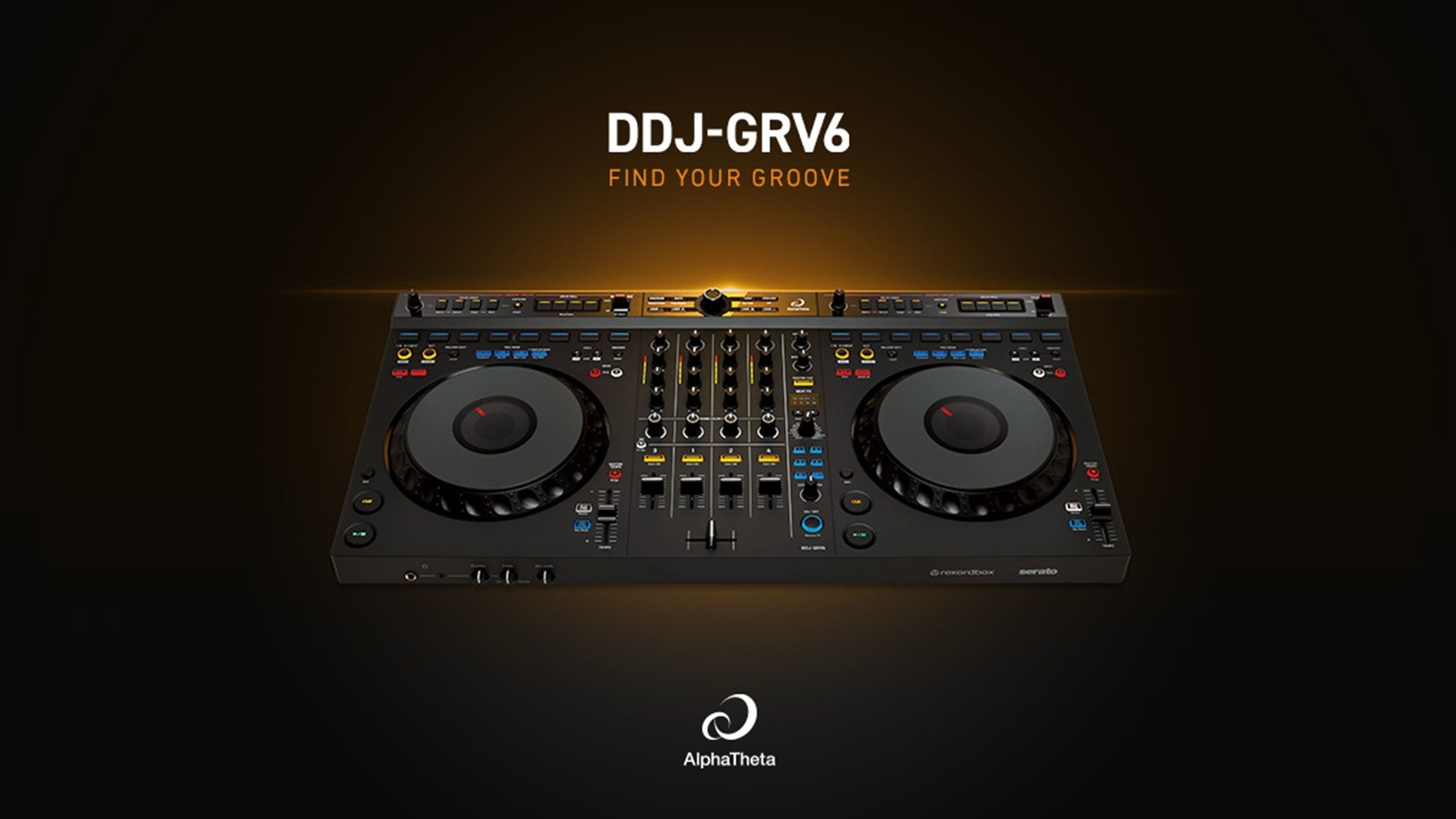 AlphaTheta DDJ-GRV6: 4-Channel Club-Inspired DJ Controller – Find Your Groove