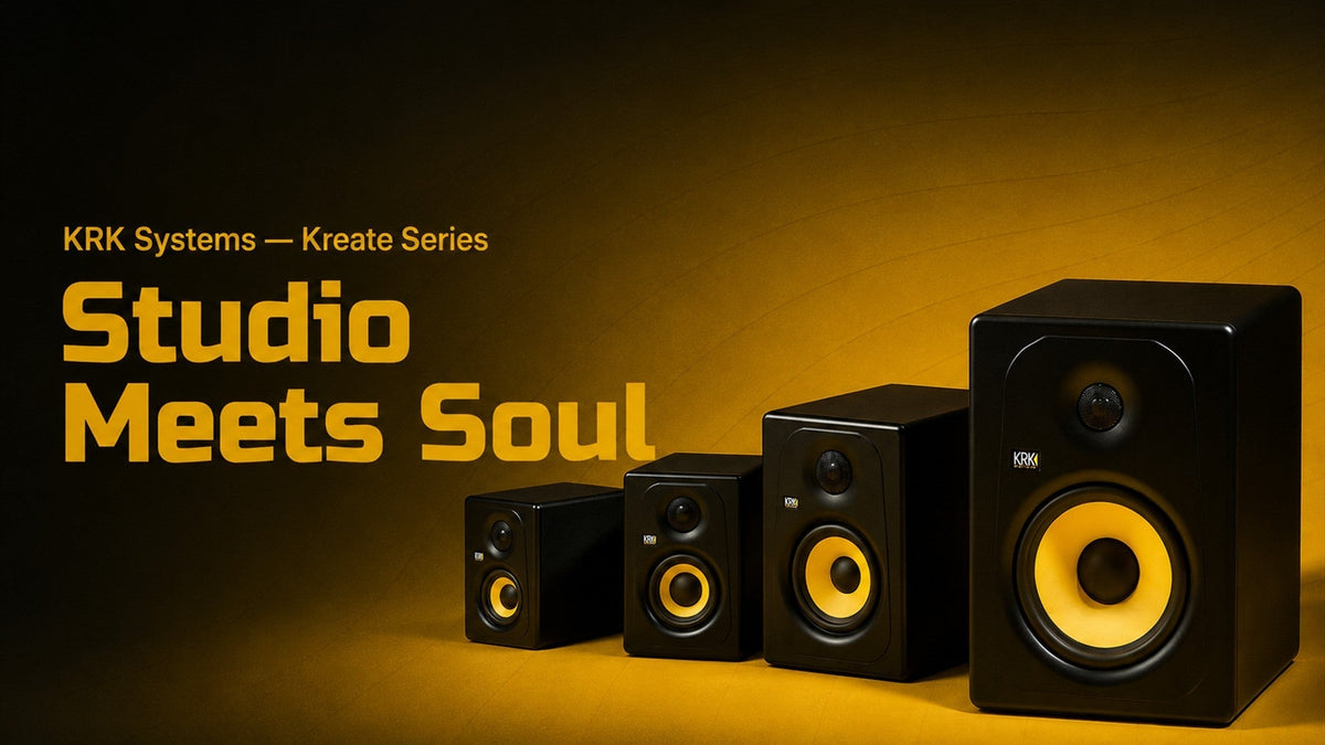 The KRK Systems Kreate Series - Studio Meets Soul