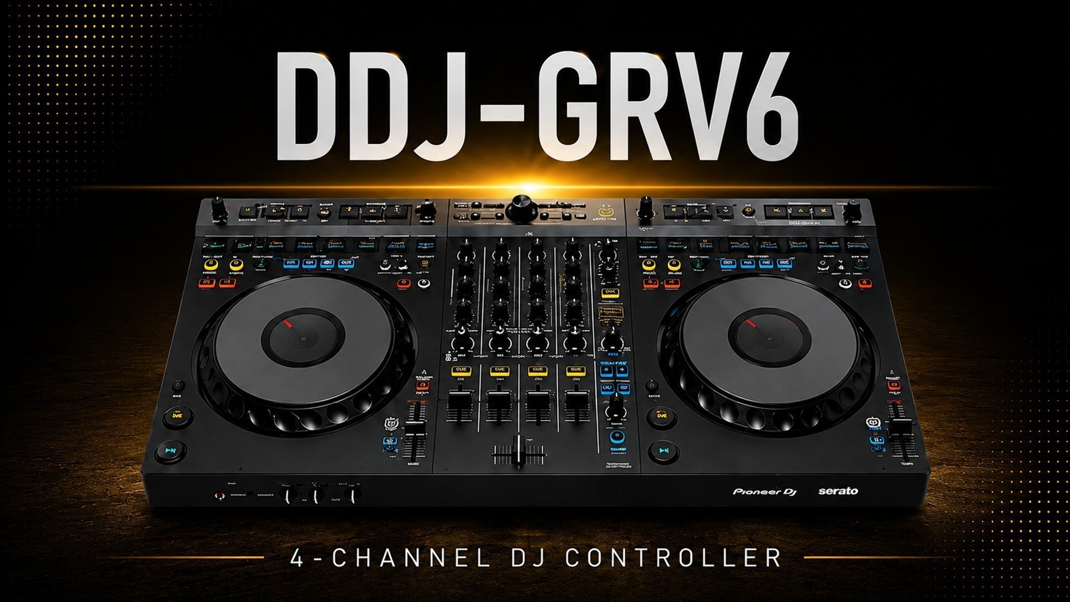 The AlphaTheta DDJ-GRV6 - Revolutionizing Live DJ Performance and Creative Remixing