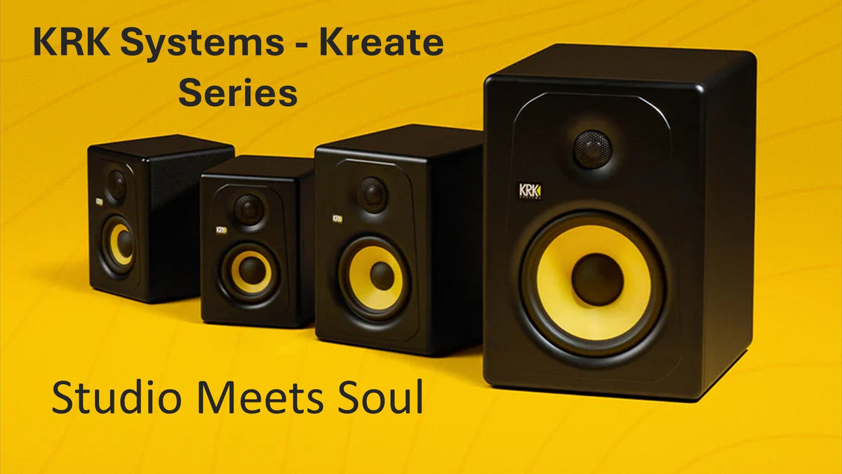 KRK Systems Kreate Series – Studio Meets Soul for Modern Creators