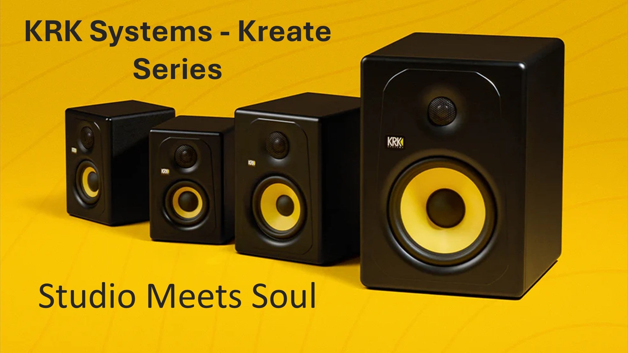 KRK Systems Kreate Series – Studio Meets Soul for Modern Creators