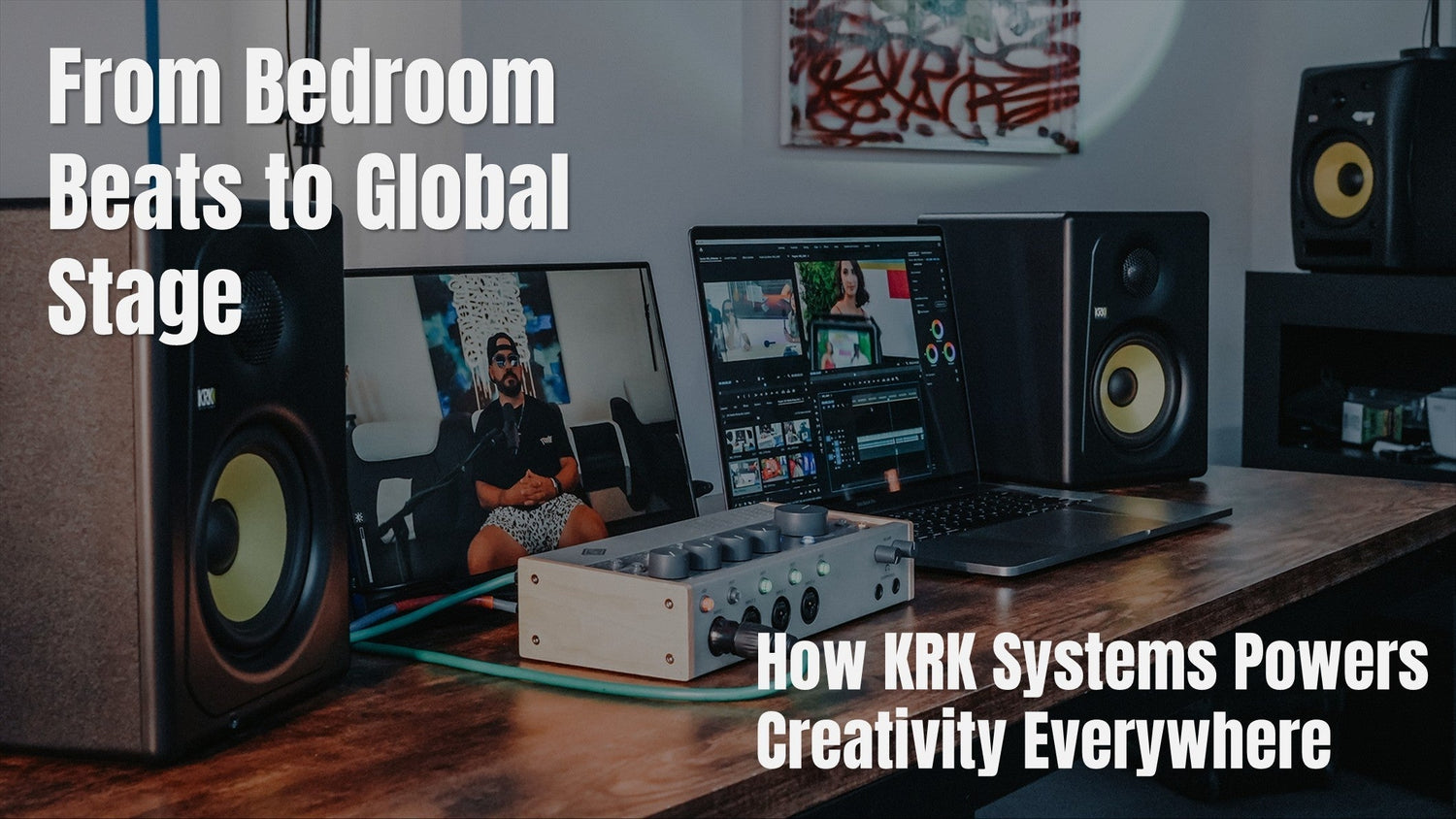 How KRK Systems Powers Creativity Everywhere | From Bedroom Beats to Global Stage
