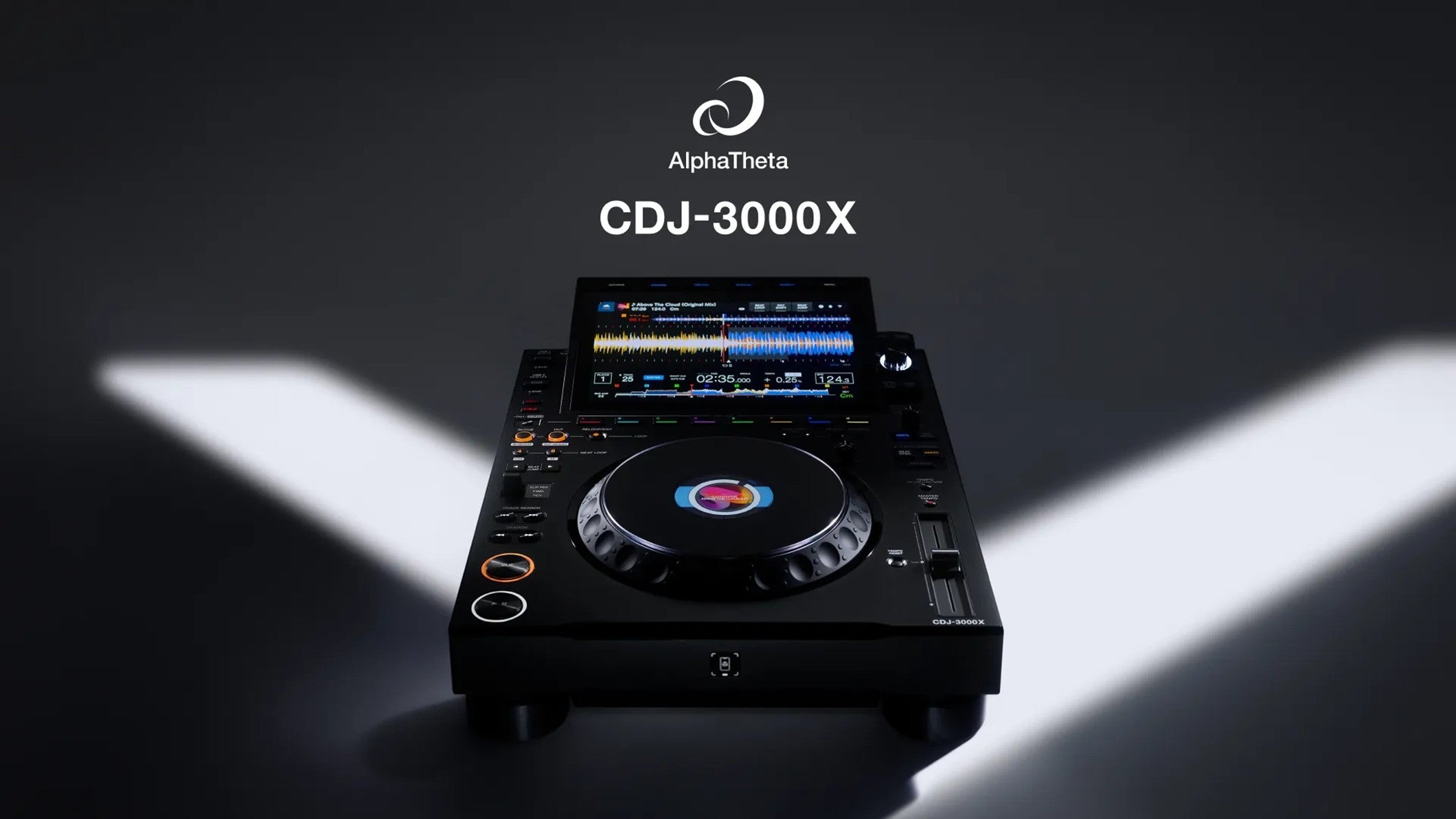 AlphaTheta CDJ-3000X professional DJ player- Next-Generation Professional DJ Player