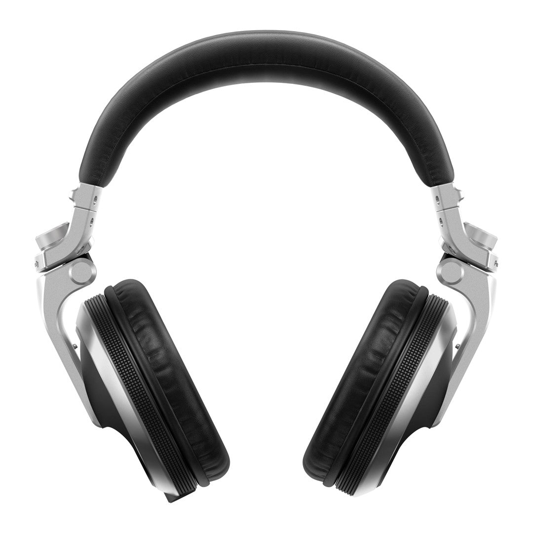 HDJ-X5 Over-Ear DJ Headphones in Silver- Front