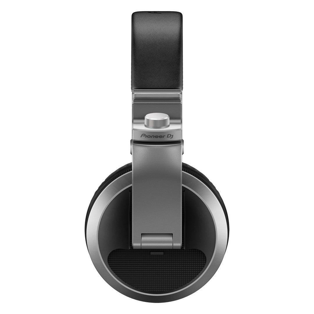 HDJ-X5 Over-Ear DJ Headphones in Silver- Side