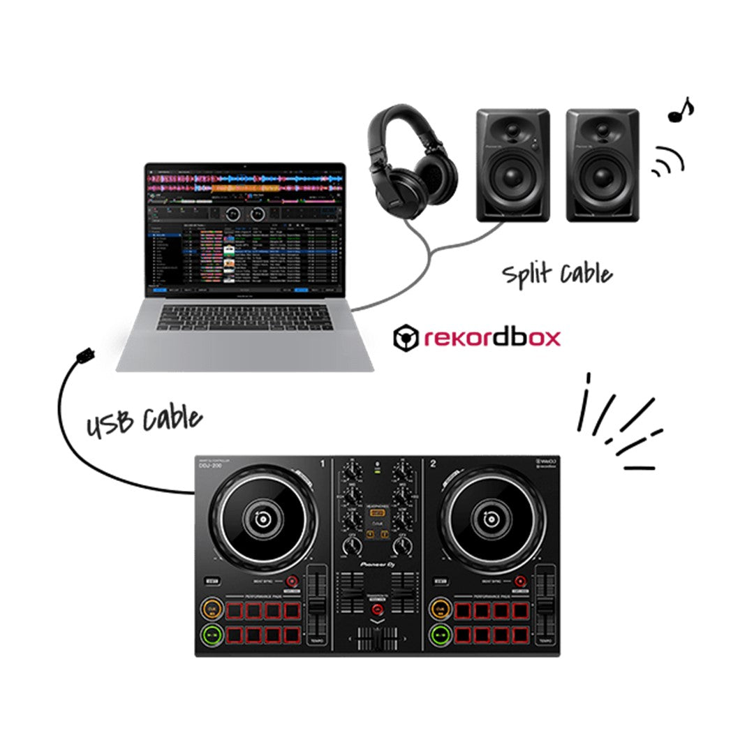 DDJ-200 2-channel Smart DJ Controller-Other (3)