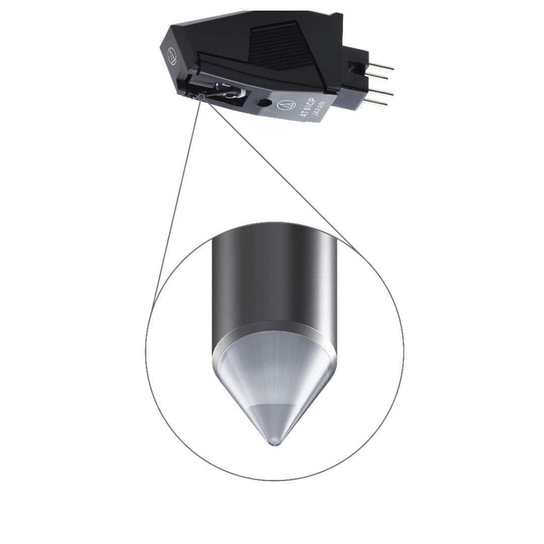 AT81CP Cartridge for P-Mount Turntables-Conical Stylus