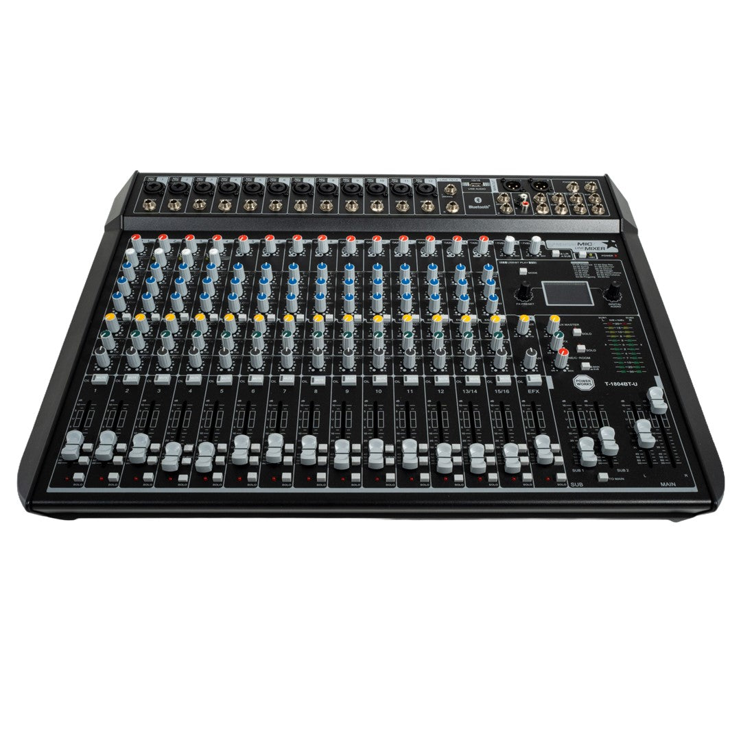 T-1804BT-U Analogue Mixer-Front Top