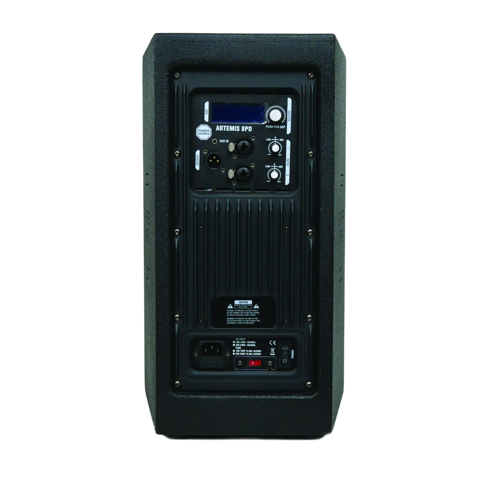 ARTEMIS-8PD Active Speaker With DSP- Rear