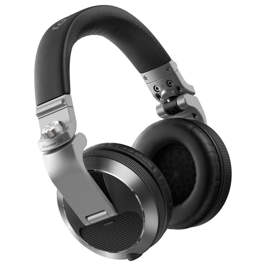HDJ-X7 Professional Over-Ear DJ Headphones in Silver- Front Left