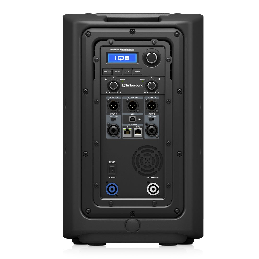 Turbosound iQ-8 8 2500W Activer Speaker-Rear
