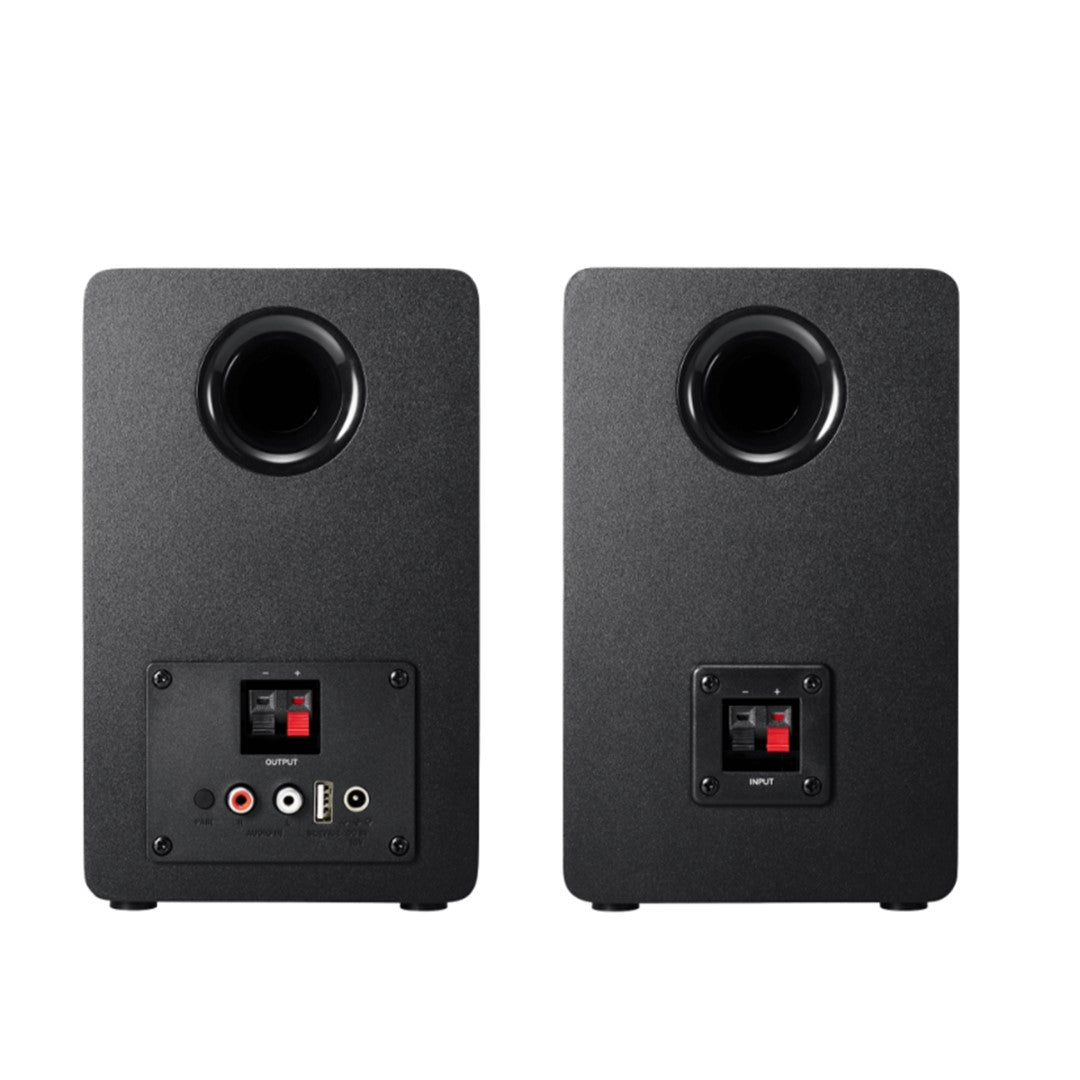 Audio-Technica AT-SP3X 3 Powered Bookshelf Speakers(Pair)-Rear