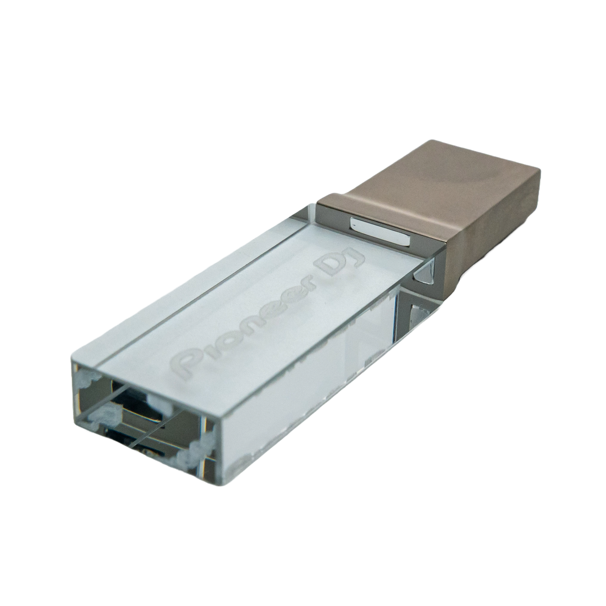 USB3-32GB Crystal- Front Top Left