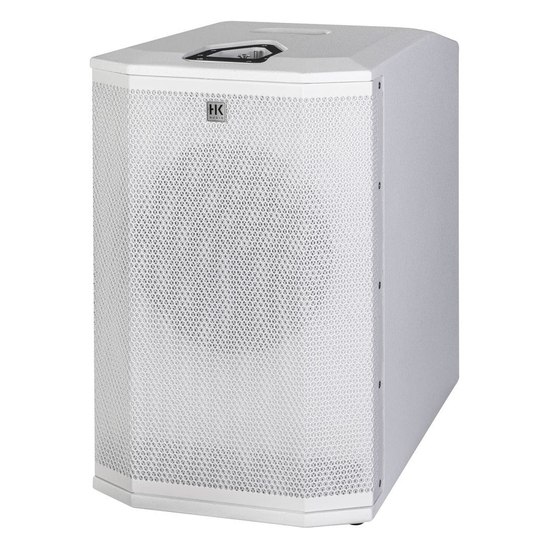 HK Audio POLAR-10MKII-WH Column Speaker In White- Front Subwoofer