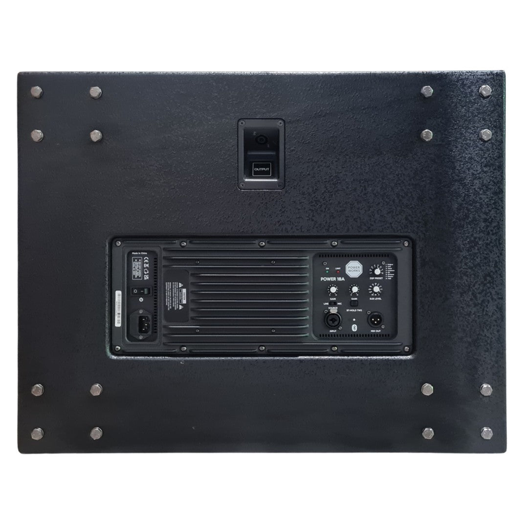 PowerWorks POWER-18A 18” Column Speaker System (2 CTNS) - Subwoofer Rear