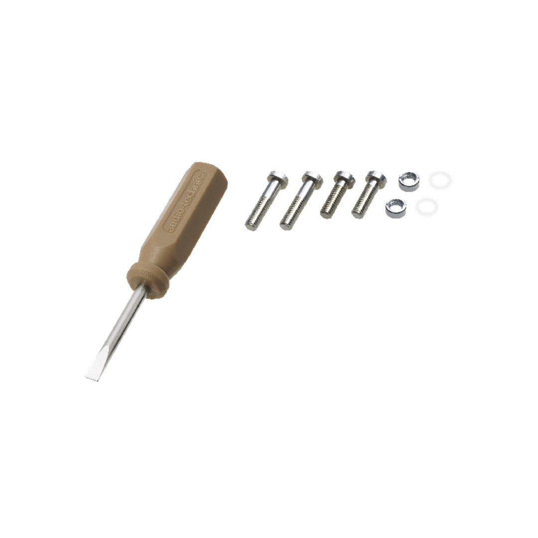 AT-XP3 DJ Cartridge-Installation Screws and Screwdriver