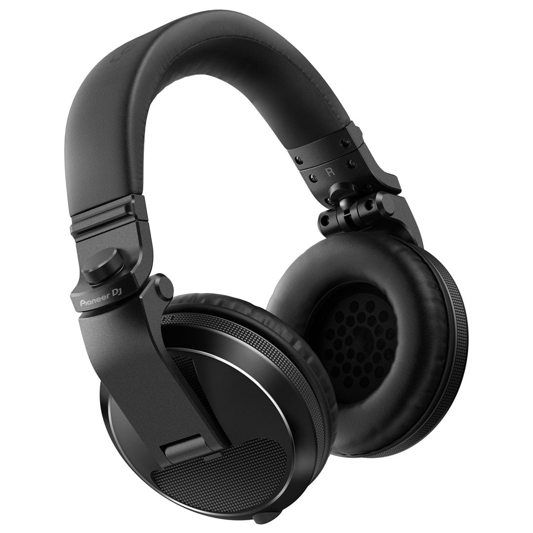 HDJ-X5 Over-Ear DJ Headphones in Black- Front Left