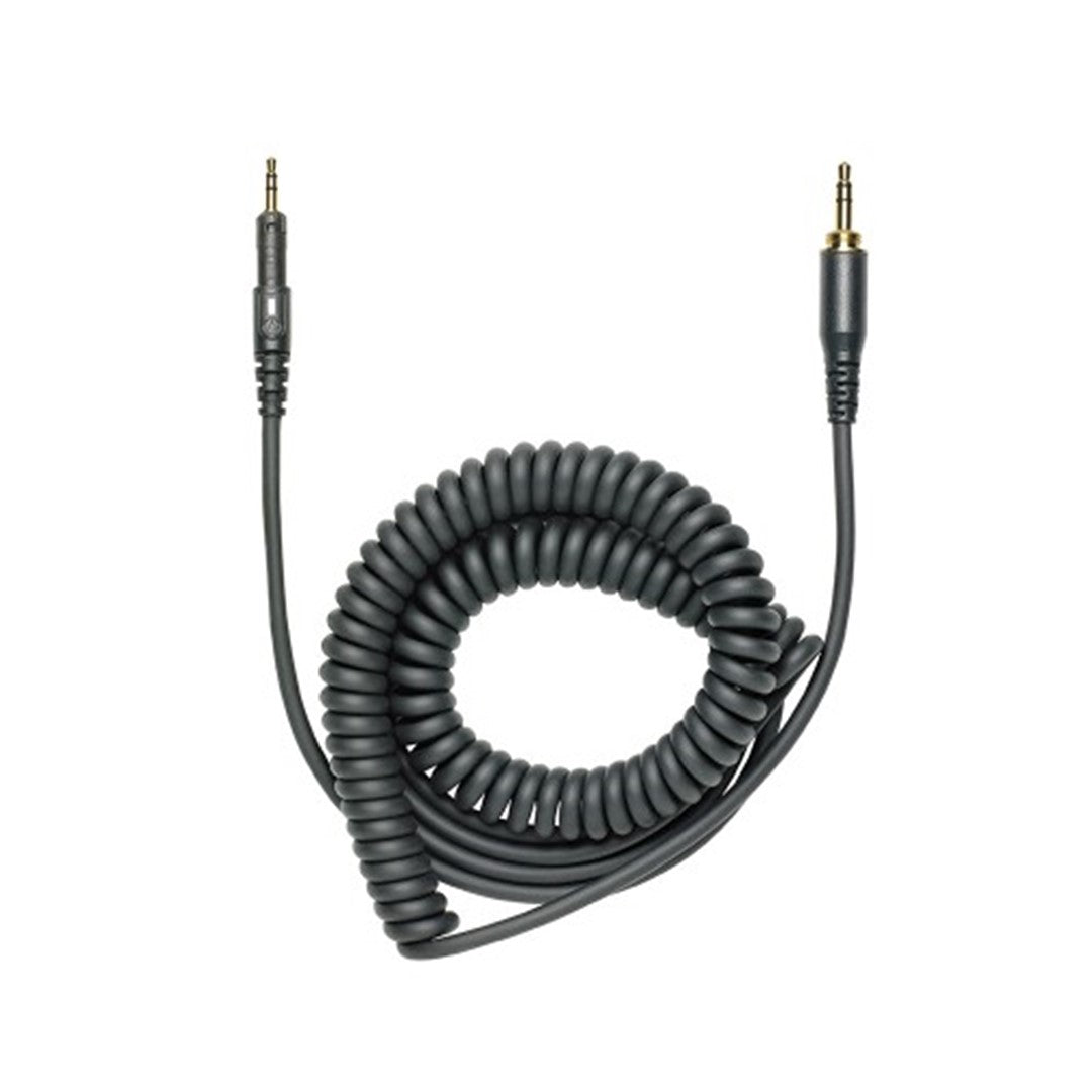 ATH-M50x Professional Monitor Headphones Coiled Cable