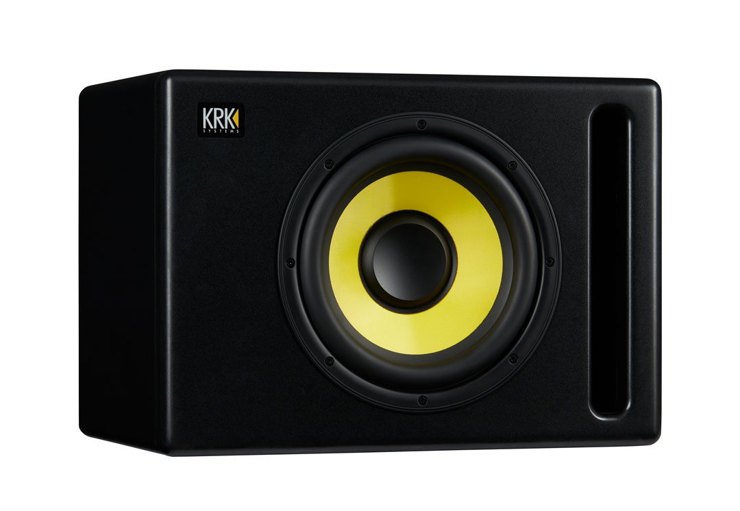 KRK S10.4 - 10" Powered Studio Subwoofer Front Left