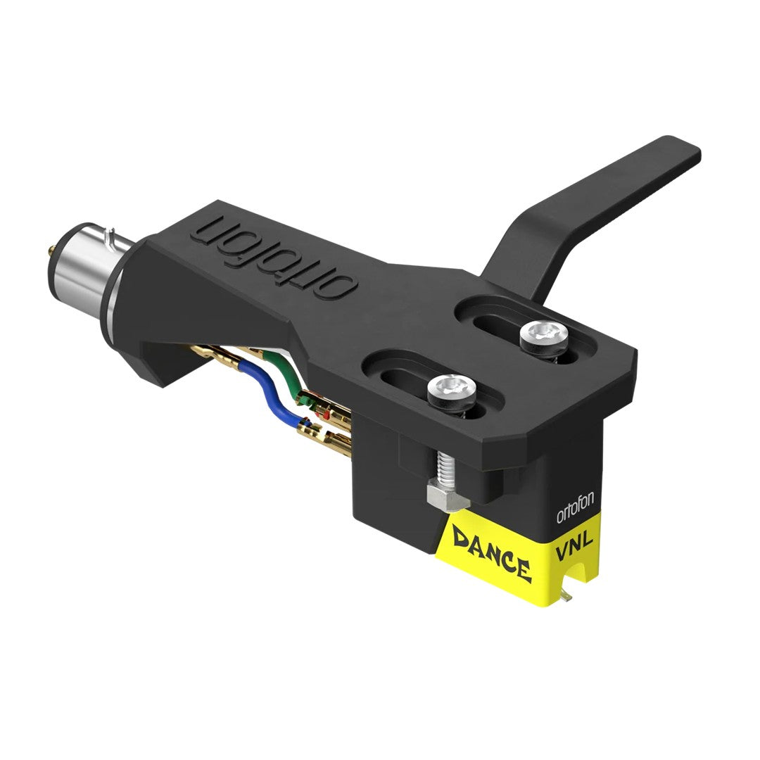 Ortofon VNL DANCE ON SH2 VNL Dance Premounted on Black Universal Headshell Top Front Left View