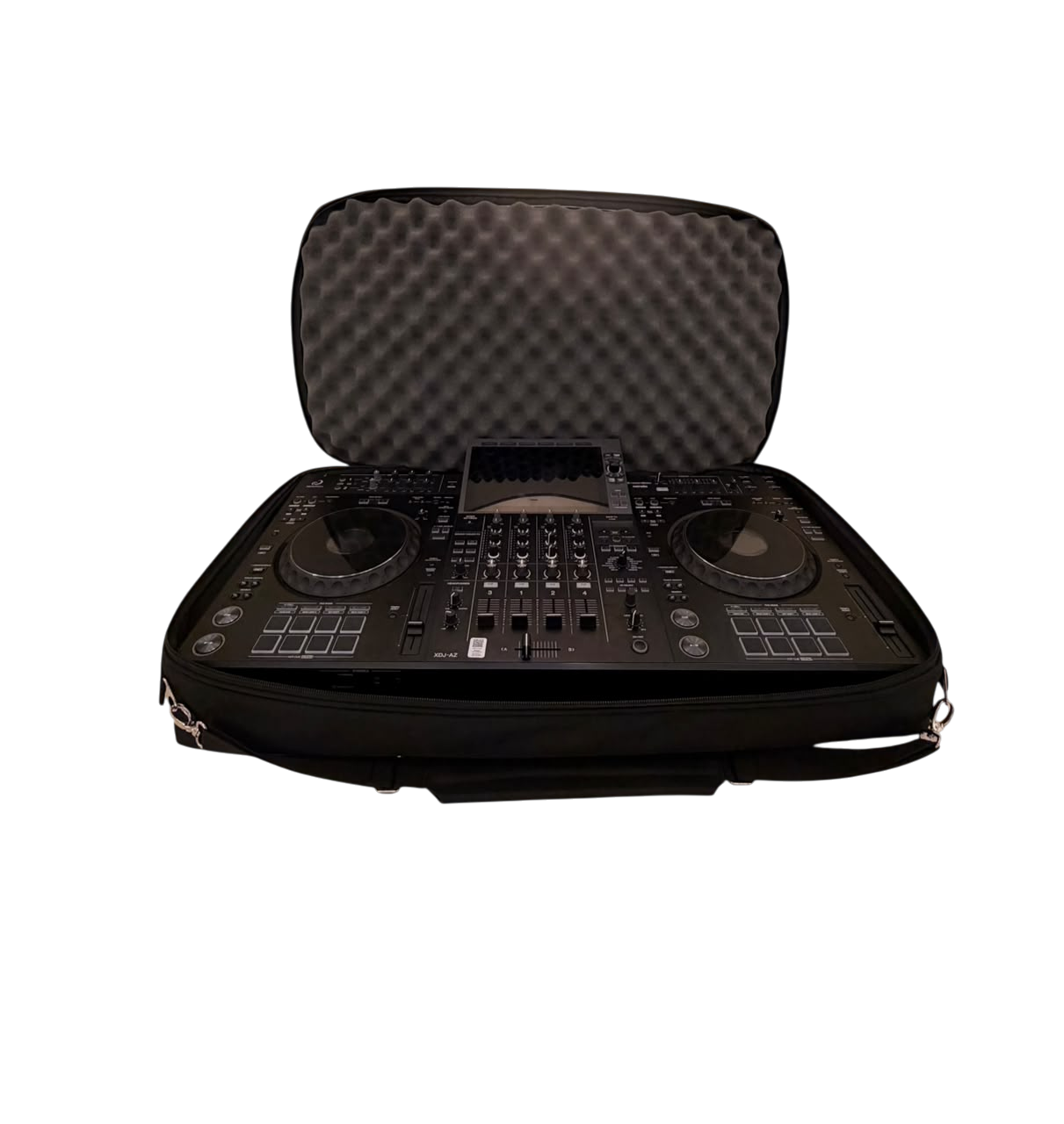 Pioneer DJ BC-BAG-XDJAZ Protective Carry Bag for the XDJ-AZ Top Front Open View