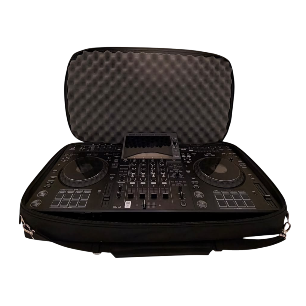 Pioneer DJ BC-BAG-XDJRX3 Protective Carry Bag for the XDJ-RX3 Top Front Open View