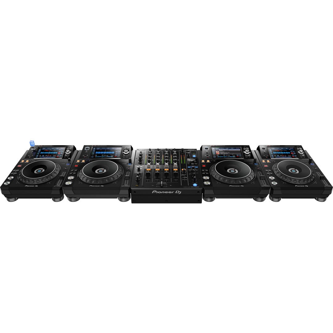 Pioneer DJ DJM-750MK2 4 Channel Performance DJ Mixer Set up 3 with XDJ-1000MK2