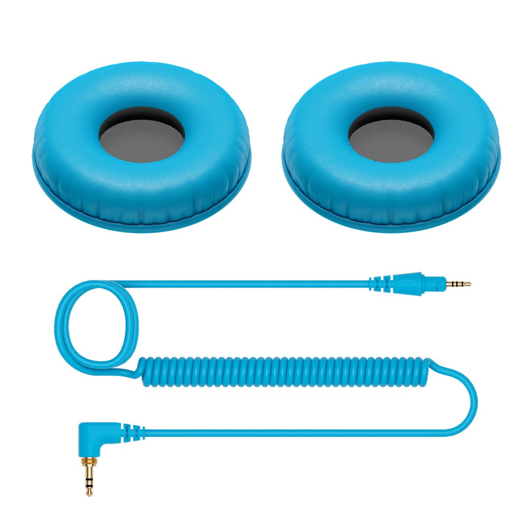 Pioneer DJ HC-CP08-L Blue Accessory Pack for HDJ-CUE1 Top Front