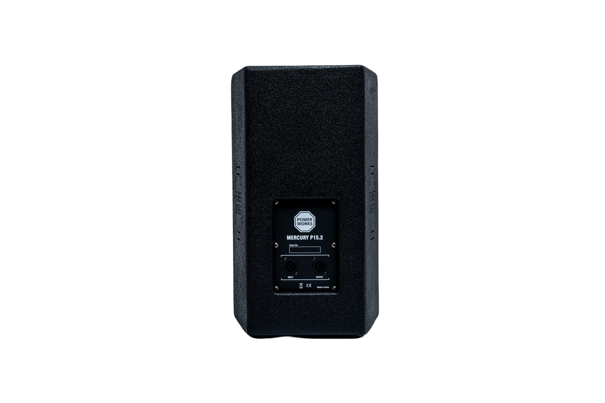 PowerWorks MERCURY P15.2 MKI (No Stands) - Portable PA System Rear