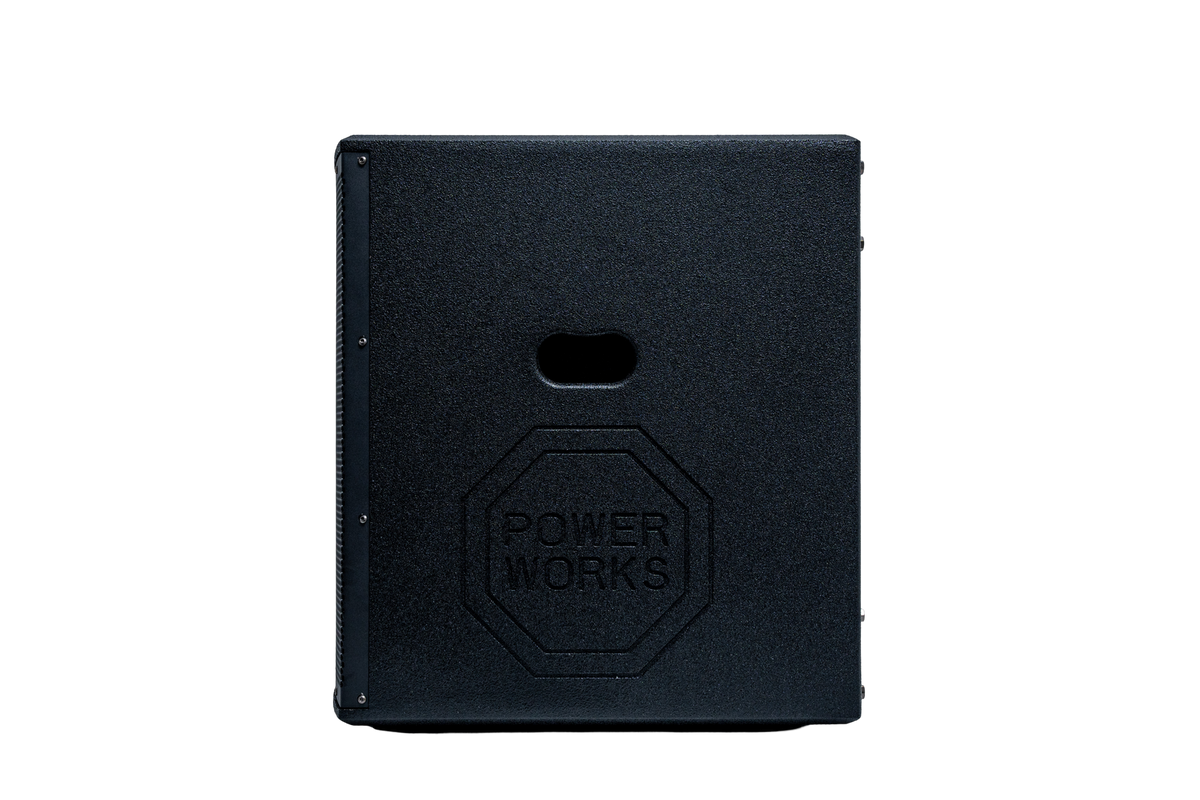 PowerWorks MERCURY P15.2 MKI (No Stands) - Portable PA System Subwoofer Right Side