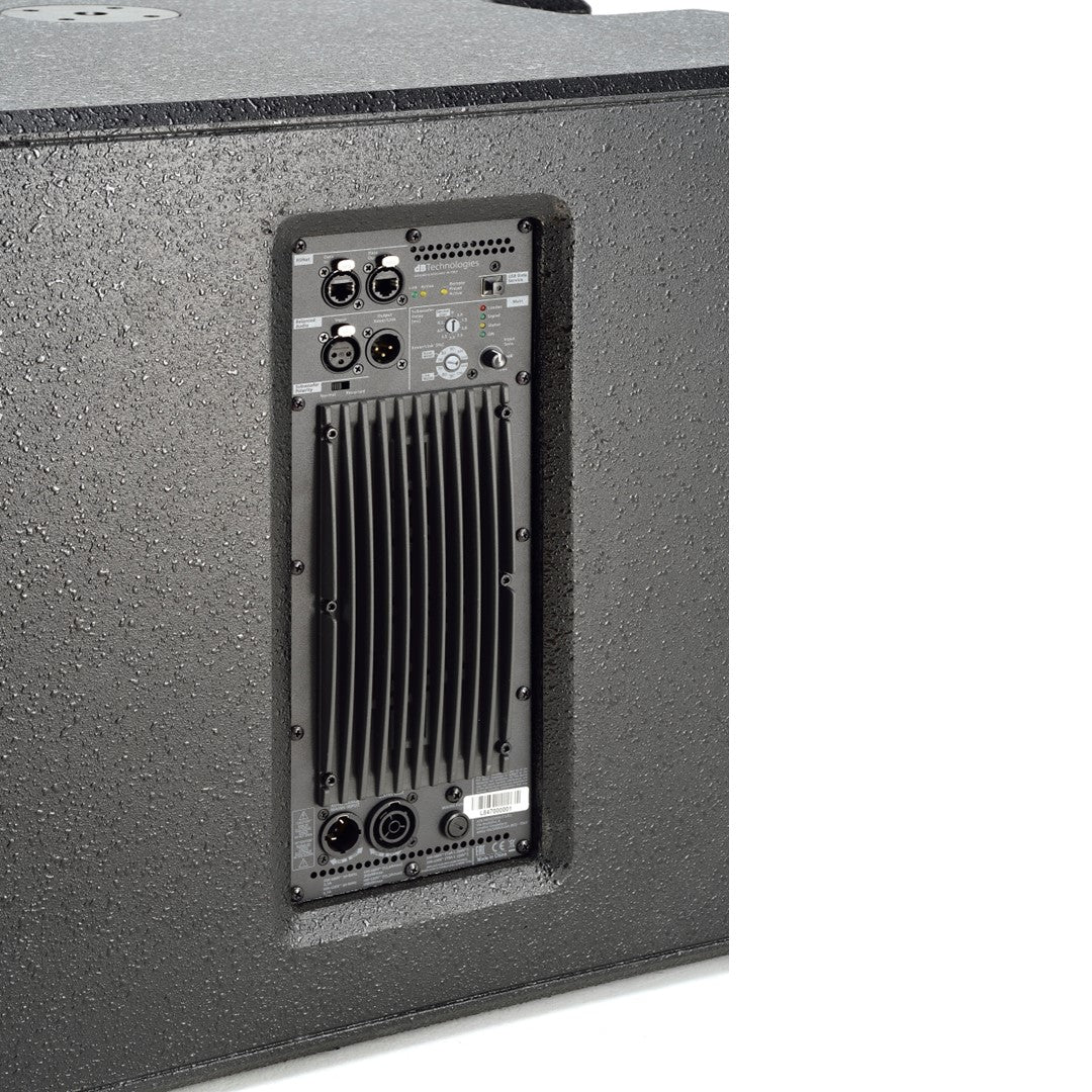 dB Technologies SUB 918 - 18" 900W Active Subwoofer Rear Close Up