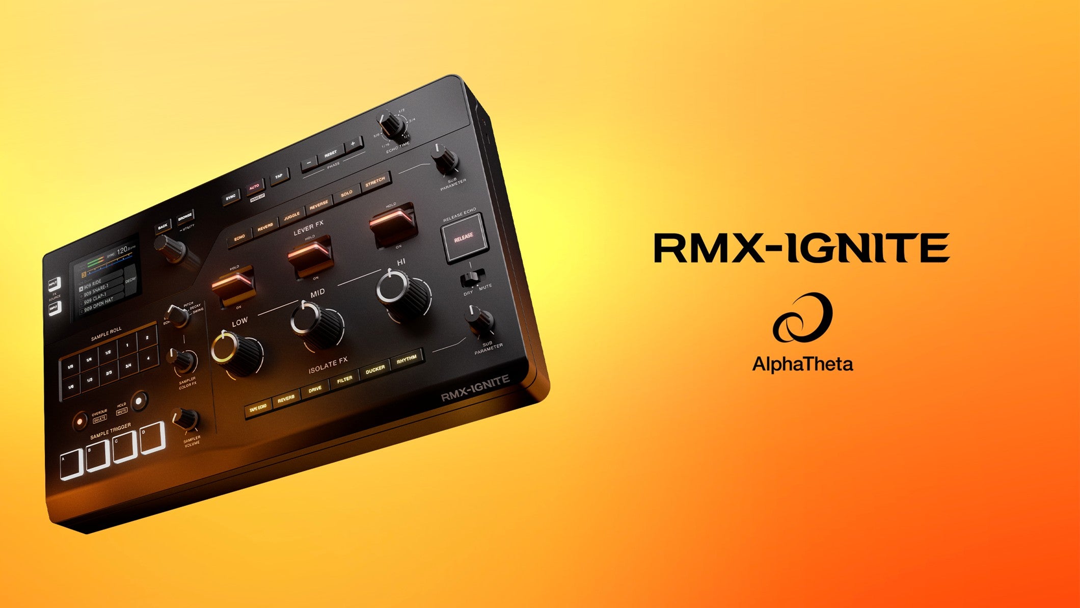 AlphaTheta RMX-IGNITE Professional DJ Effector & Sampler: Redefining Creative DJing