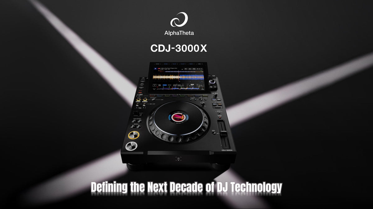 AlphaTheta CDJ-3000X: Defining the Next Decade of DJ Technology