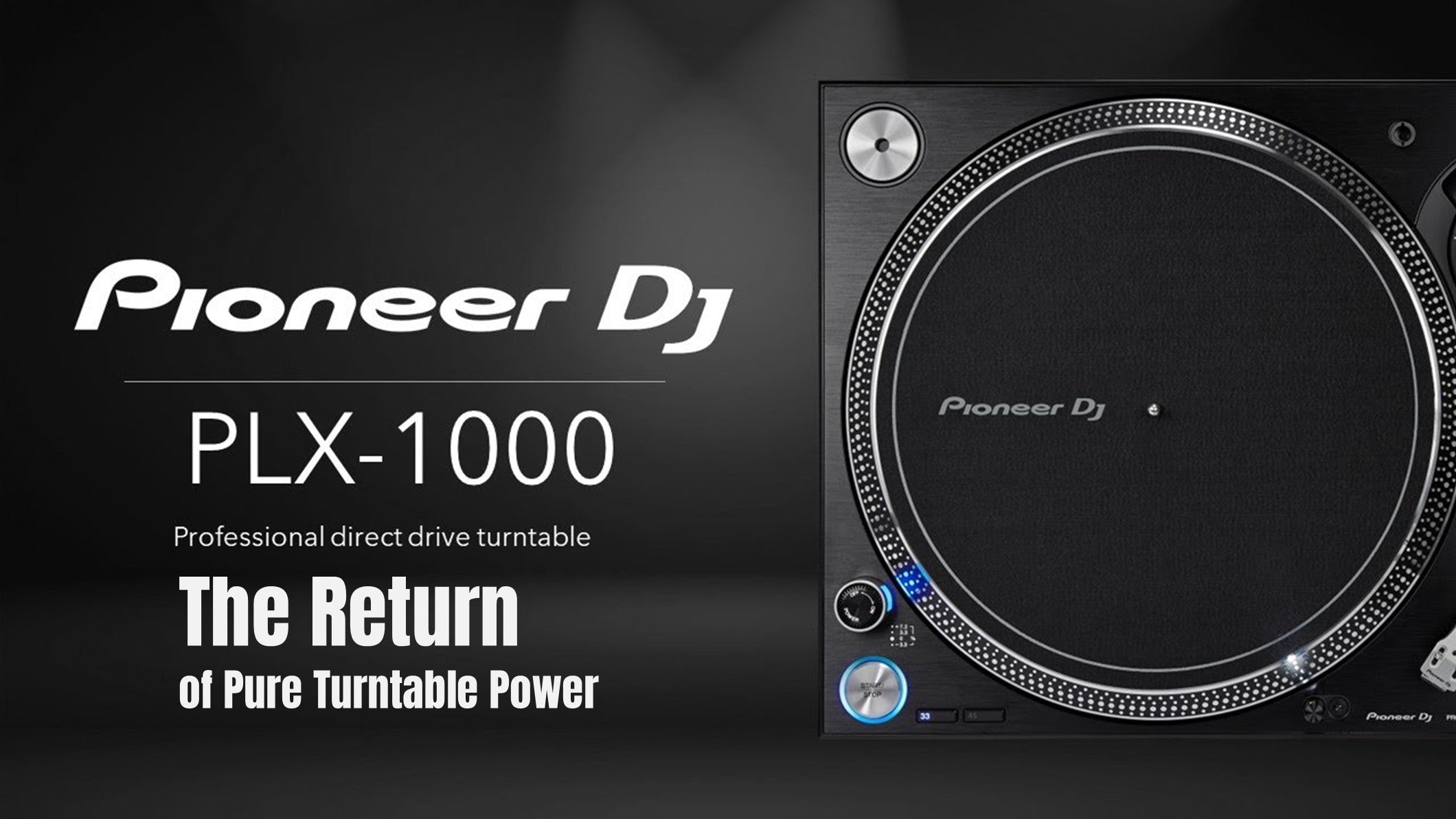 Pioneer DJ PLX-1000 Turntable – The Return of Pure Vinyl Power for Modern DJs