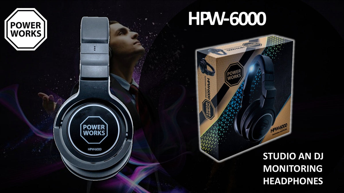 PowerWorks HPW‑6000 Headphones – Unleashing the Power