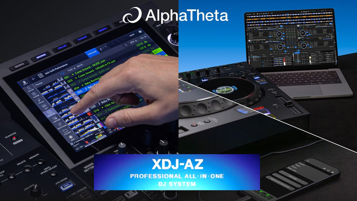 AlphaTheta XDJ-AZ – Standalone DJ Controller for Inspiration and Performance