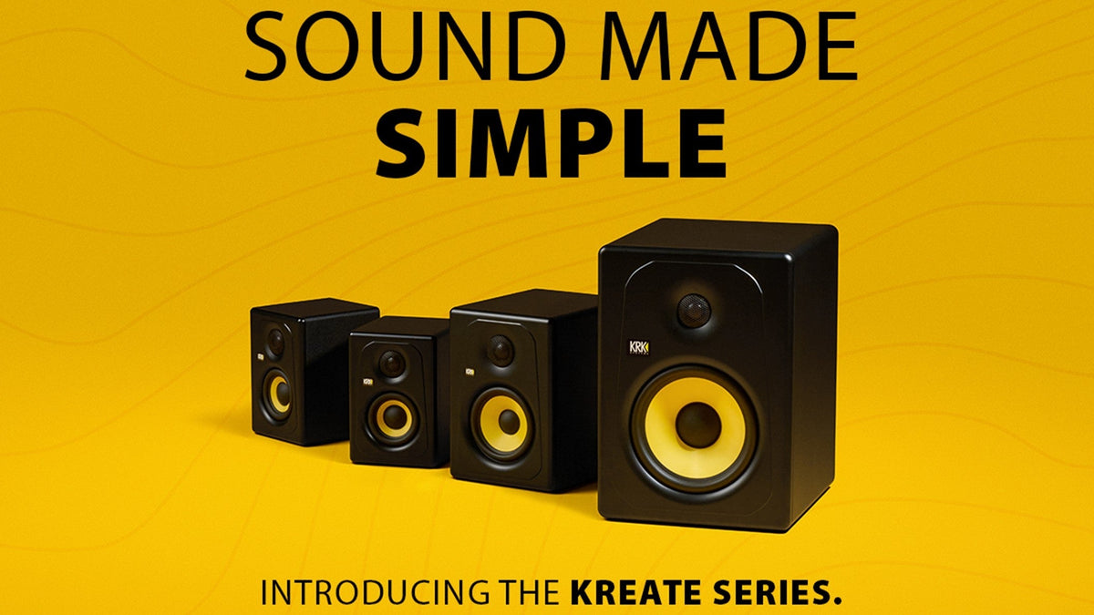 KRK Kreate 3 Monitors: Big Dreams, Small Footprint