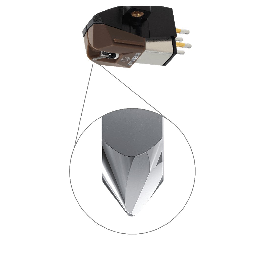 AT-VM95SH Dual Moving Magnet Cartridge-Shibata Stylus