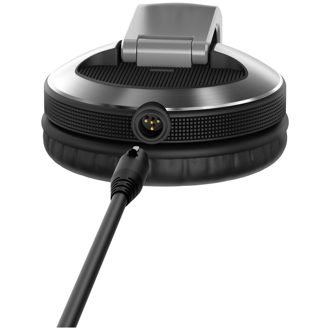 HDJ-X10 Flagship Over-Ear DJ Headphones in Black- Plug