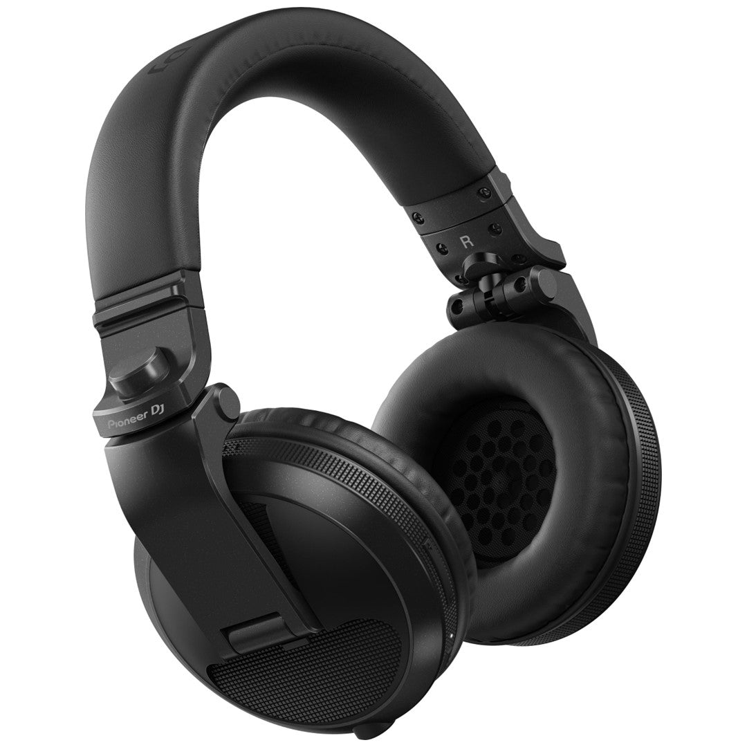 HDJ-X5BT Over-Ear DJ Headphones with Bluetooth (Black)- Front Left
