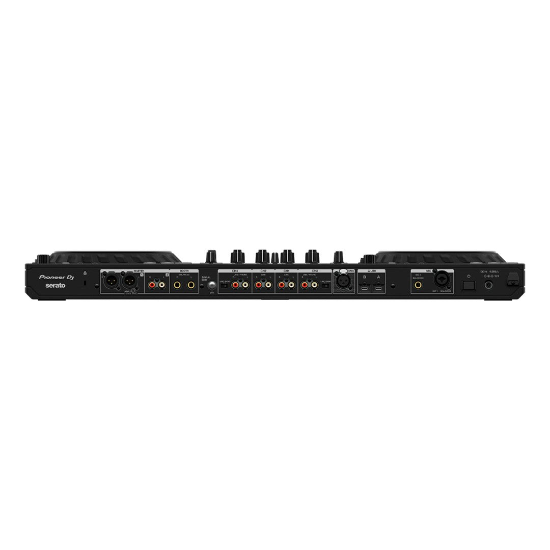 Pioneer DJ DDJ-FLX10 Professional 4-Channel Performance DJ Controller Back View