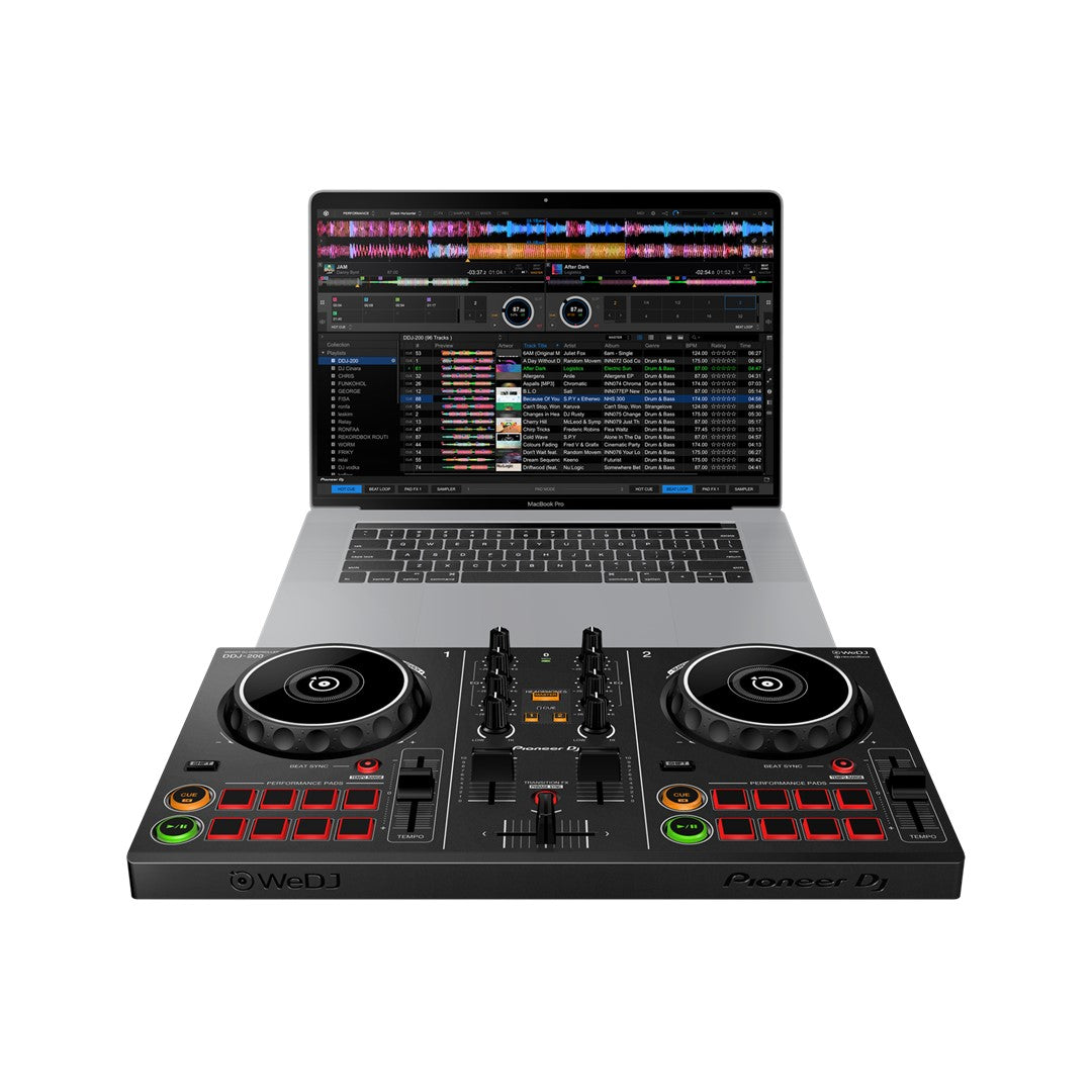 DDJ-200 2-channel Smart DJ Controller-Top Front - PC