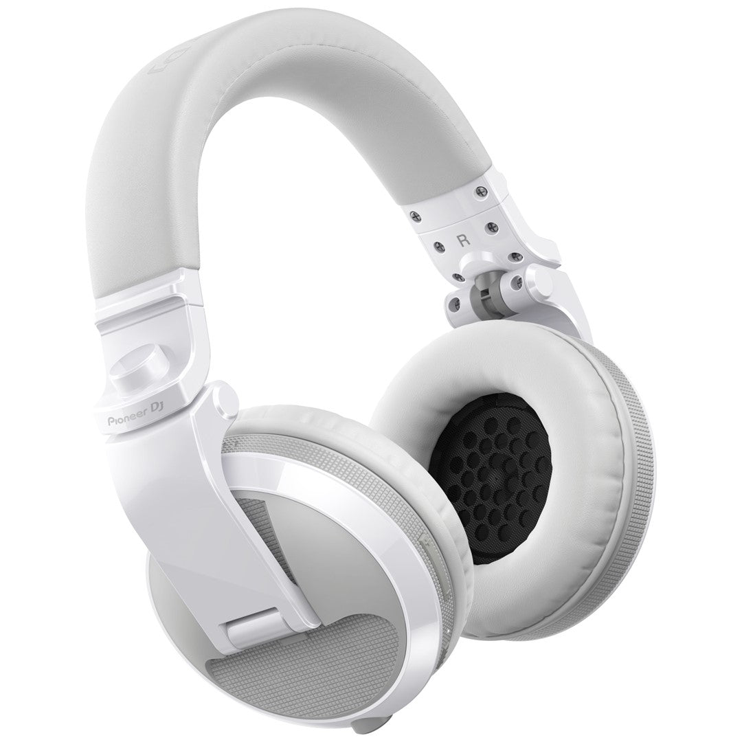 HDJ-X5BT Over-Ear DJ Headphones with Bluetooth (White)- Front Left