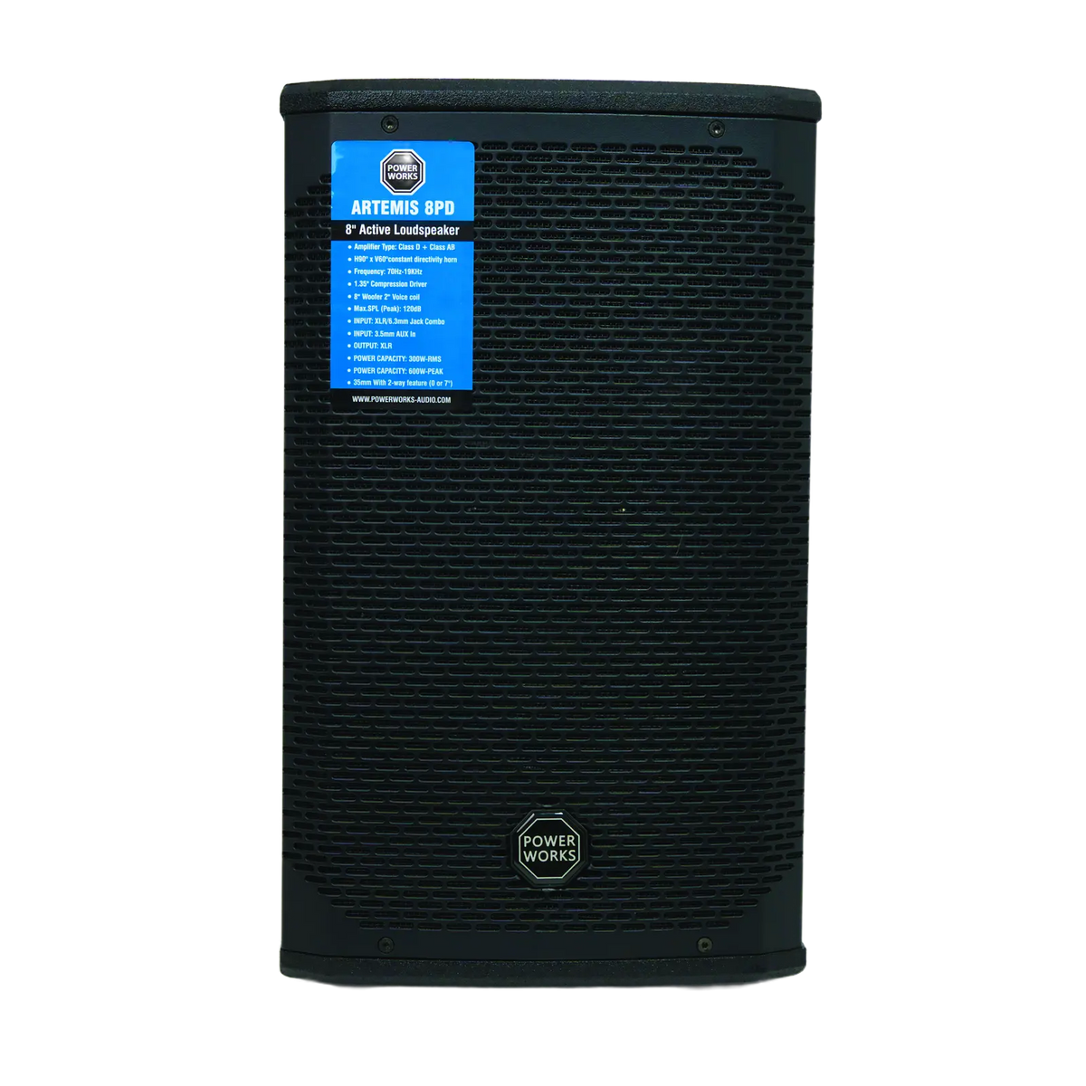 ARTEMIS-8PD Active Speaker With DSP- Front