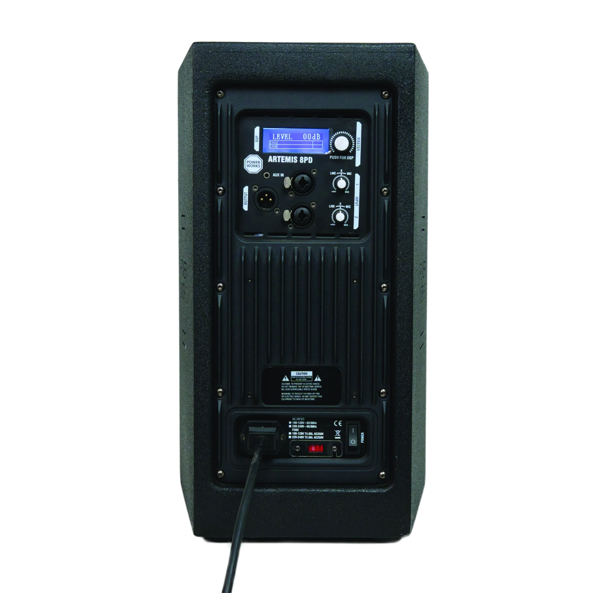 ARTEMIS-8PD Active Speaker With DSP- Rear (2)