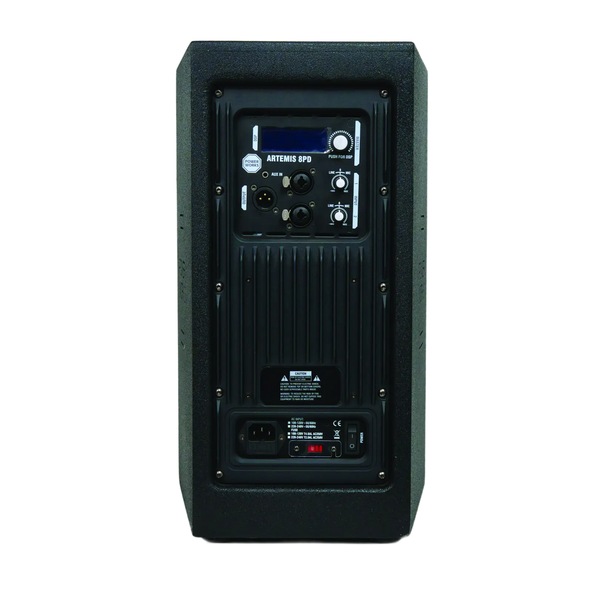 ARTEMIS-8PD Active Speaker With DSP- Rear